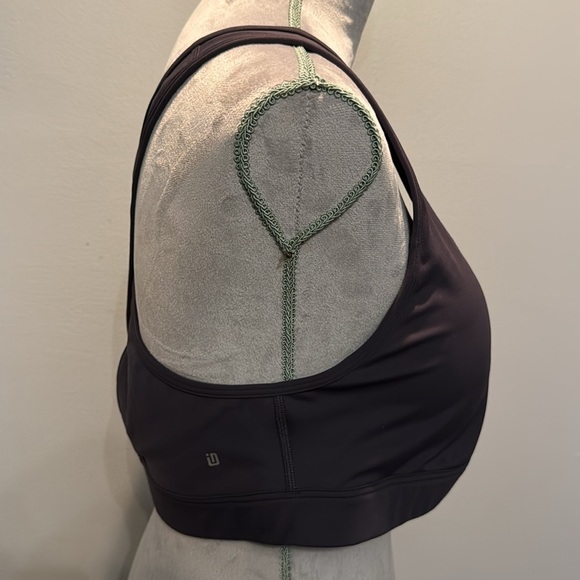 Ideology medium impact charcoal cross cross sport bra NWT 2X - Picture 4 of 9